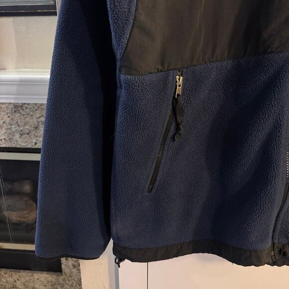 The North Face Men's Retro Denali Jacket Black Navy Blue Size Large Outdoors - Picture 9 of 12
